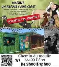 Marina un refuge pour Céret
