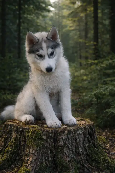 Siberian Husky  Chiot Wolves Of The Northern Light