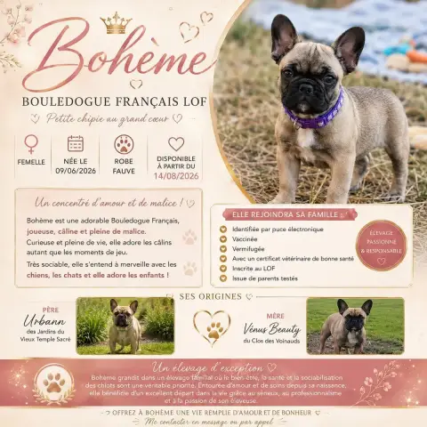 Bouledogue Français 
                        Bohème D e4c92 photo 2