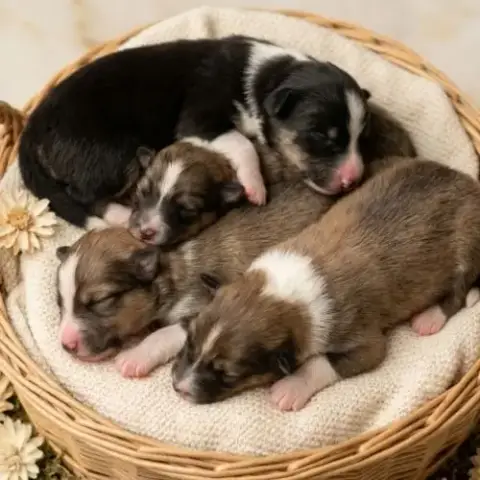 Magnifiques Chiots Berger Des Shetland Lof