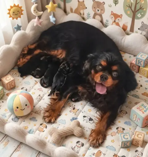 Cavalier King Charles Spaniel  Chiot 2 Du Puits Des S 3ac0d