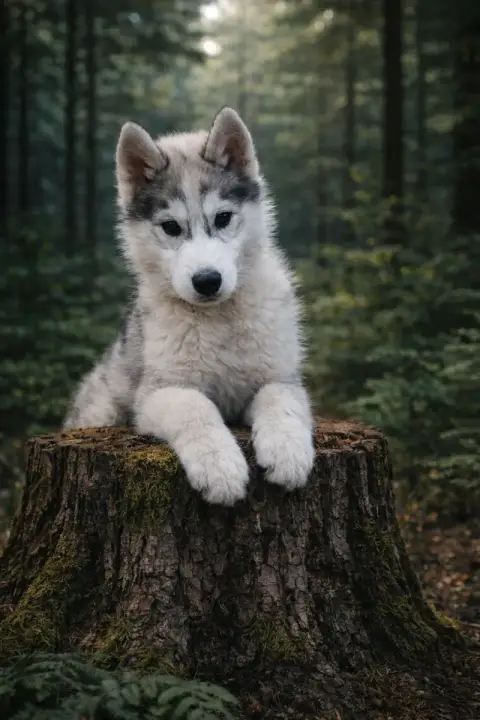 Siberian Husky  Chiot Wolves Of The Northern Light
