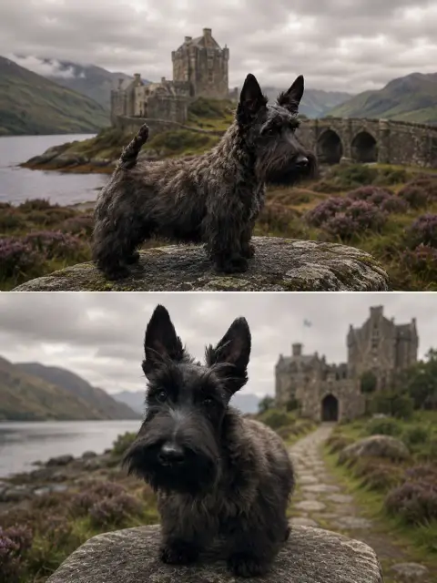Scottish Terrier  Chiot N°2 Of Itty'S Cottage
