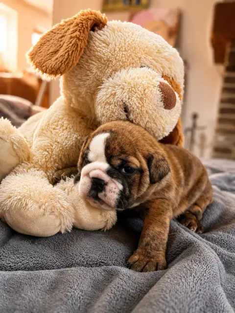 Bulldog Anglais  Chiot 2 Des Minis Trésors De Julia b8dbc