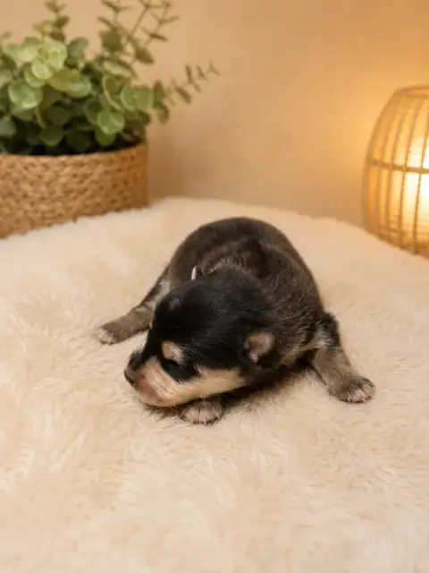 Chien Finnois De Laponie  Chiot N°1 Du Domaine De Mir 9b527