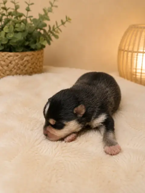 Chien Finnois De Laponie  Chiot N°3 Du Domaine De Mir 99120