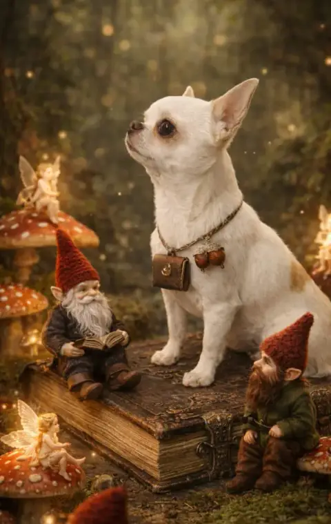 Chihuahua  Barbie Du Grimoire Des Nains
