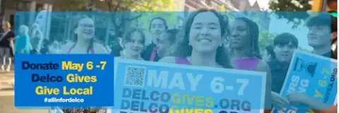 Delco Gives" May 6-7