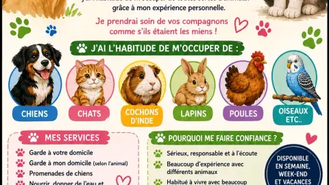 Garde d'animaux photo 2
