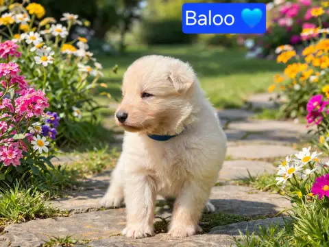 Berger Blanc Suisse  Baloo Des Hauts De Menaurupt