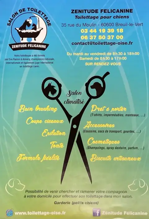 Salon De Toilettage Zenitude Felicanine