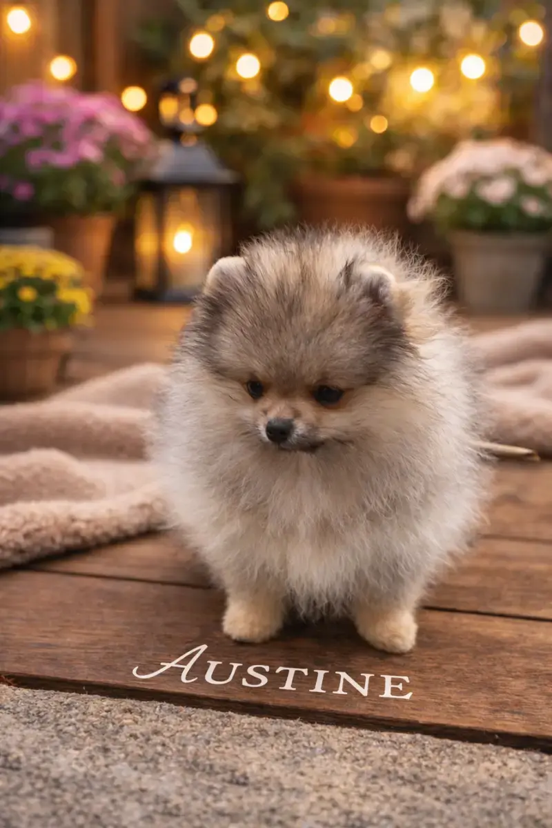Spitz Allemand  Austine Du Mont Margantin