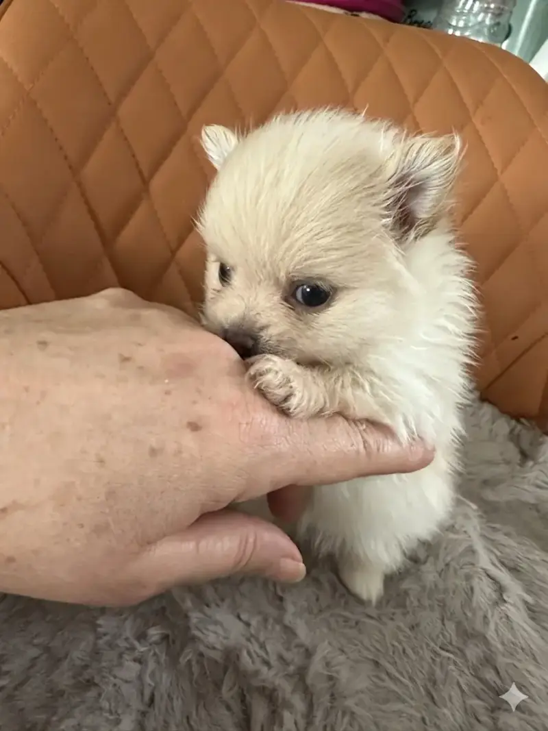 Spitz Allemand  Chiot 2 Des Dunes De Keremma